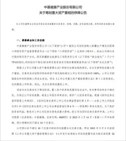 云南城投置业因重大事项紧急停牌，控股股东拟混改