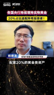 杨德龙：2026年配置大类资产至关重要