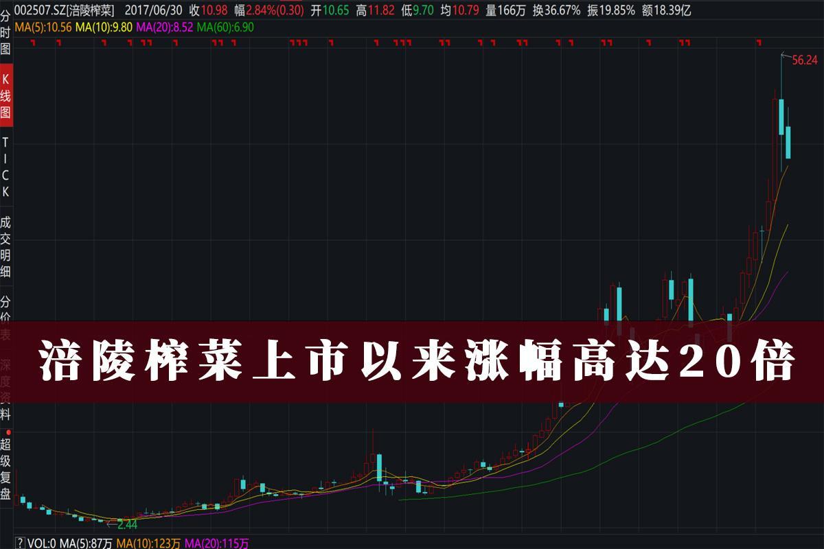 涪陵榨菜暴涨暴跌原因_涪陵榨菜新股风险分析_涪陵榨菜股票行情